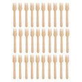 Close-up of smooth, splinter-free tines on 160mm wooden fork