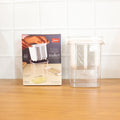 Lifestyle image showing fresh homemade yogurt prepared in 2-in-1 yogurt maker.