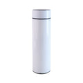 Thermal stainless steel water bottle with touch LED temperature display