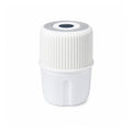 Mini garlic chopper on white background