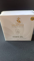30ml glass bottle of Nabhi Oil for sleep and stress relief