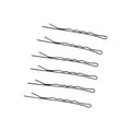 Big sized black hair bobby pin set perfect for buns and updos
