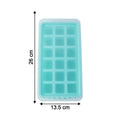 Flexible silicone ice tray ideal for quick ice making