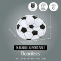 Soccer ball chair size guide