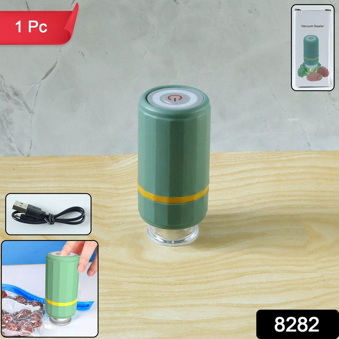 portable vacuum sealer machine for food storage