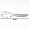 Kitchen balloon whisk made of food-grade stainless steel